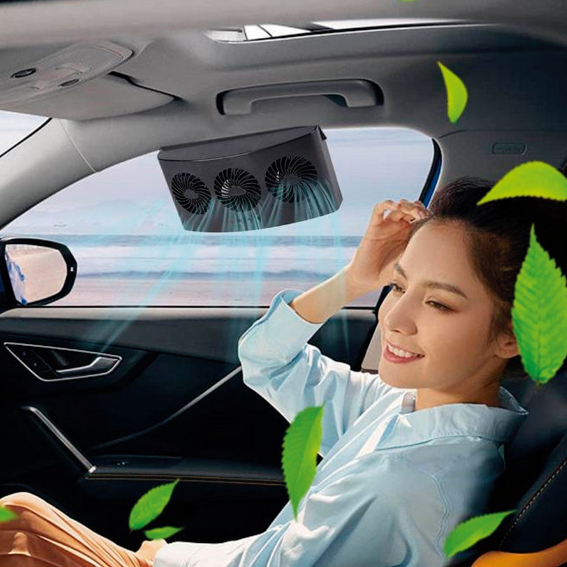 Mini Ventilador Vehicular USB para Auto - imagen 3