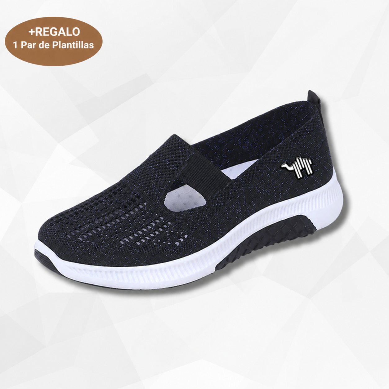 Zapatillas Ortopédicas para Mujer + Plantillas de Gel Ultra Confort de Regalo - Soflex