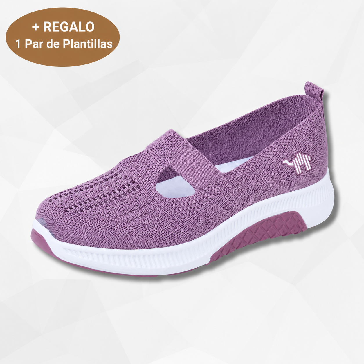 Zapatillas Ortopédicas para Mujer + Plantillas de Gel Ultra Confort de Regalo - Soflex