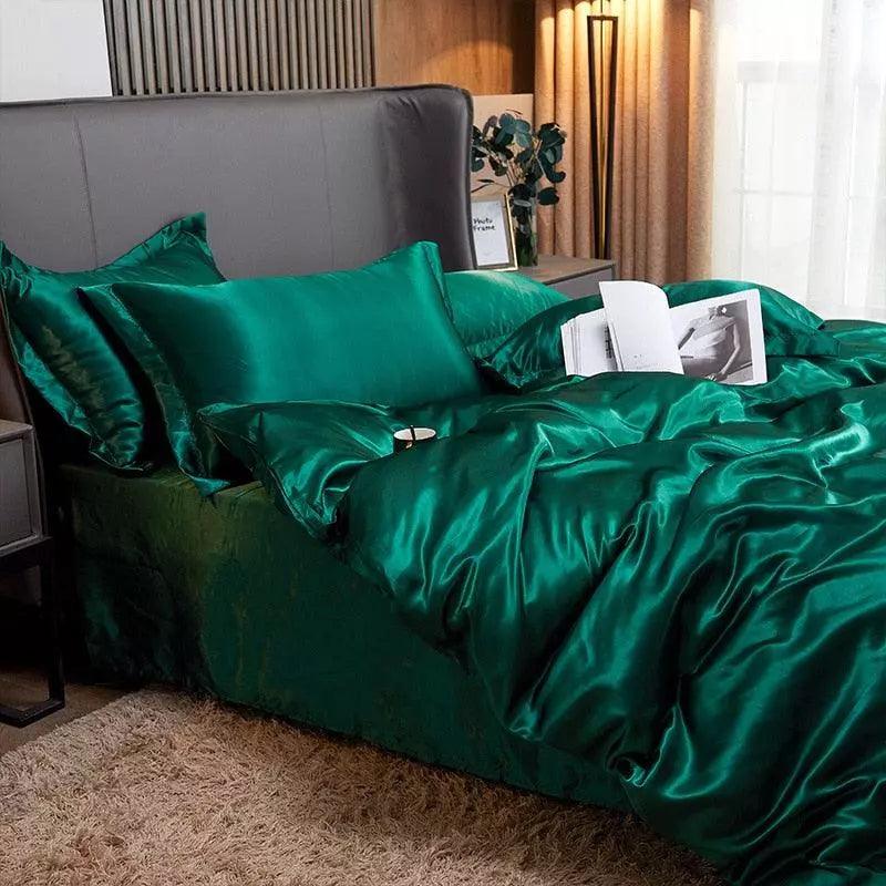 Juego de Sábanas de Satén con 2 Fundas de Almohada - imagen 5