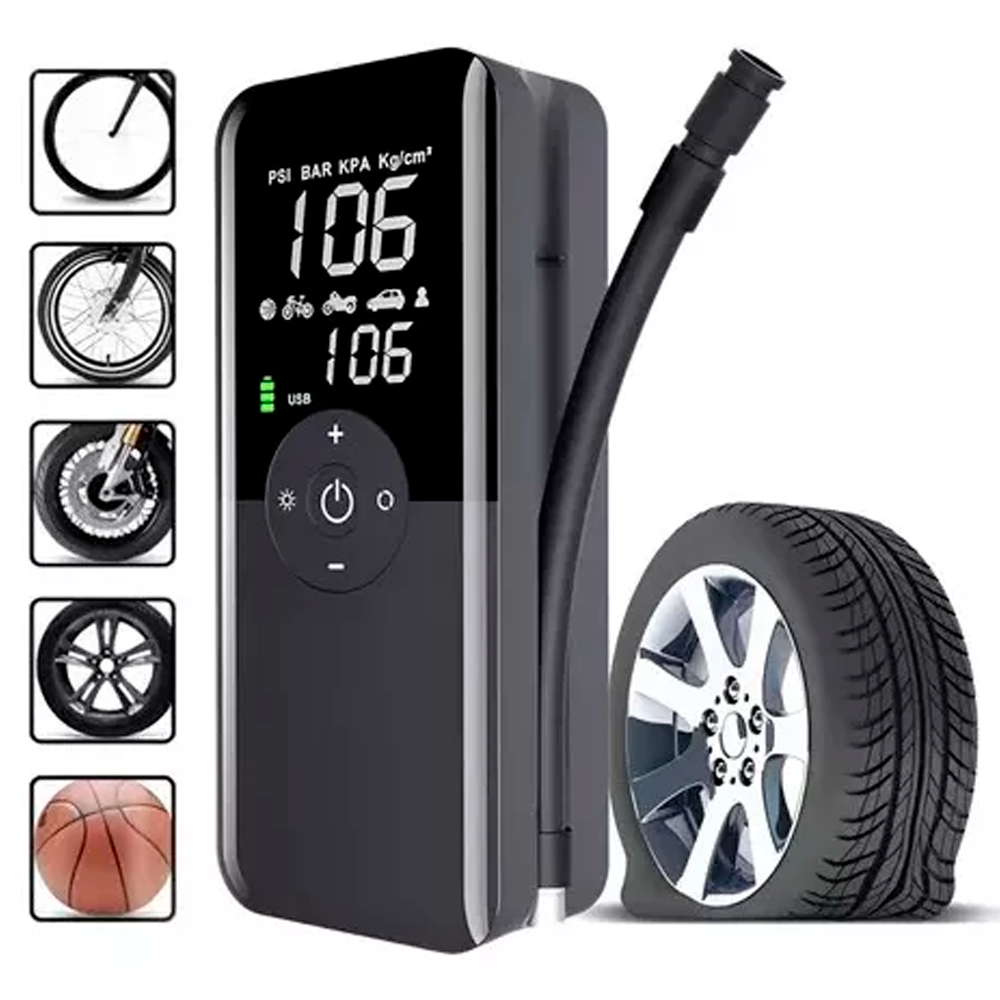 Compresor de Aire Portátil con Manómetro Digital - imagen 5