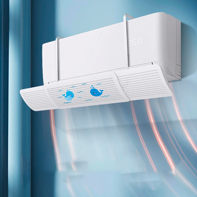 Deflector Retráctil para Aire Acondicionado de Pared