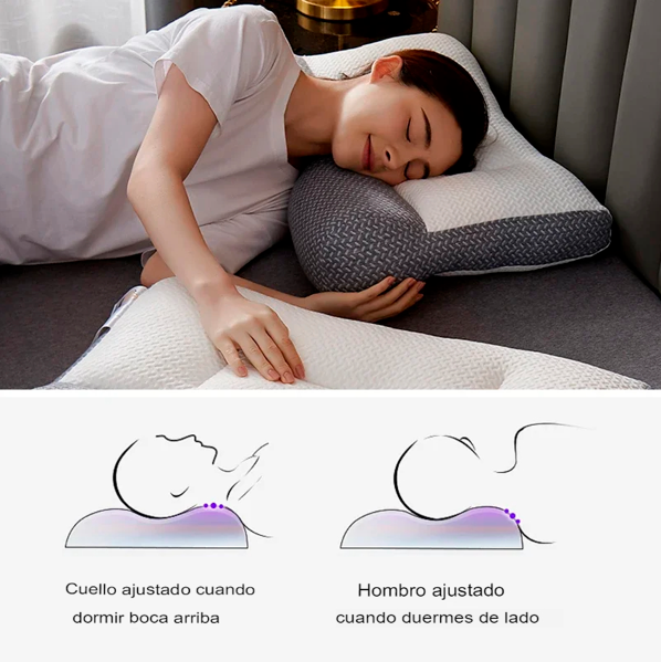 Almohada Ergonómica con Perfil Cervical para Descanso - imagen 5