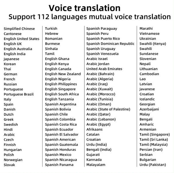 Bolígrafo Traductor Inteligente Multilenguaje - imagen 6