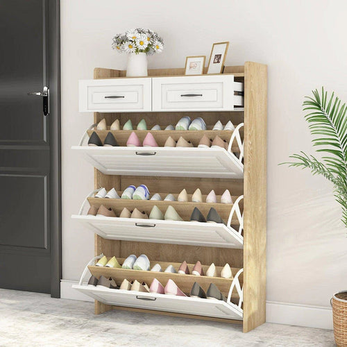 Zapatero Compacto de MDF - Safira