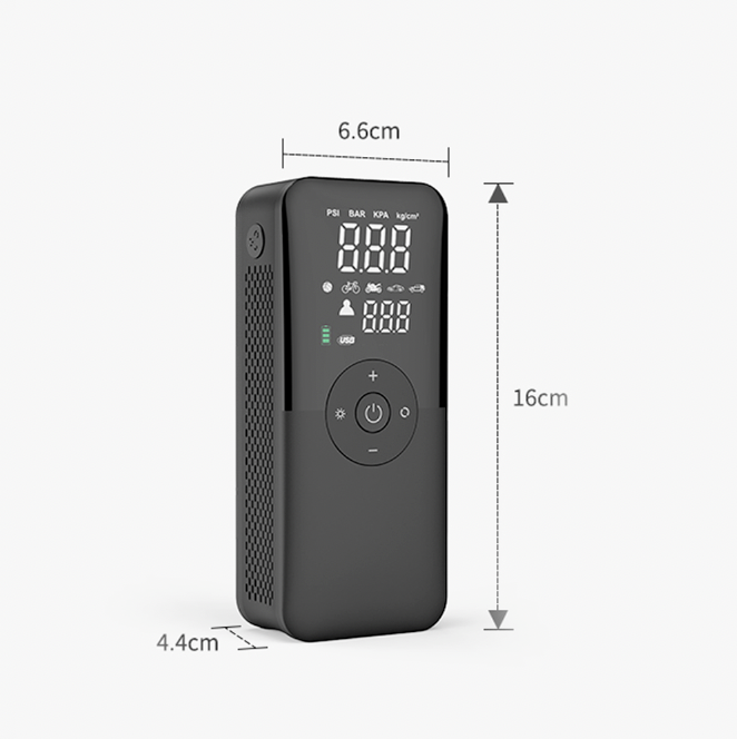 Compresor de Aire Portátil con Manómetro Digital - imagen 4