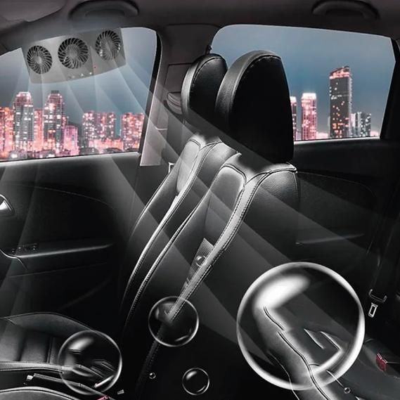 Mini Ventilador Vehicular USB para Auto - imagen 5