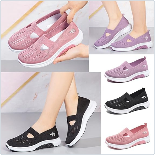 Zapatillas Ortopédicas para Mujer + Plantillas de Gel Ultra Confort de Regalo - Soflex