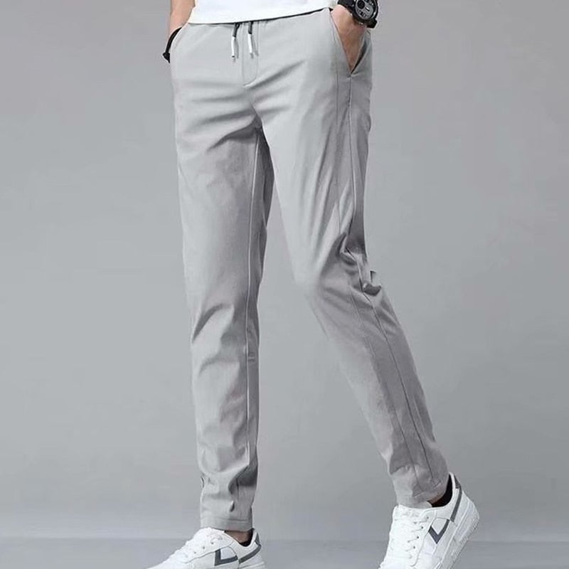Pantalón Casual Hombre con Tela Elastizada - imagen 3