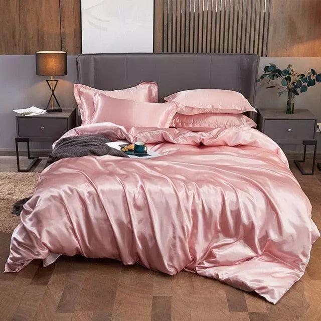Juego de Sábanas de Satén con 2 Fundas de Almohada - imagen 2