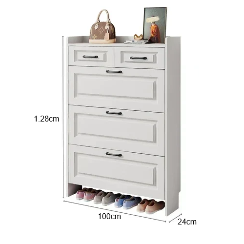 Zapatero Compacto de MDF - Safira
